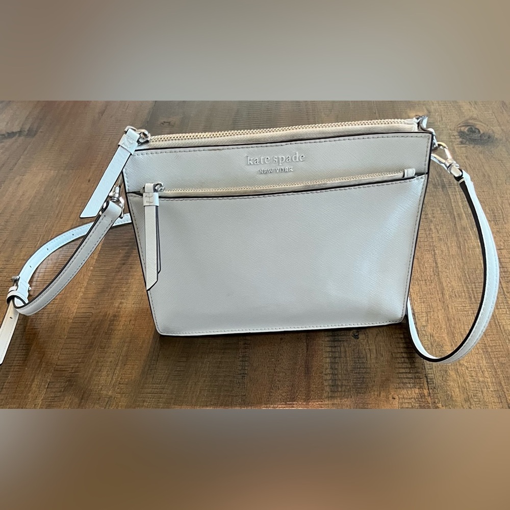 Kate Spade White Crossbody Bag